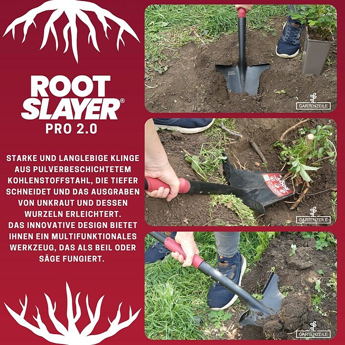 Root Slayer Rodespaten Pro (113 cm) | BAUHAUS