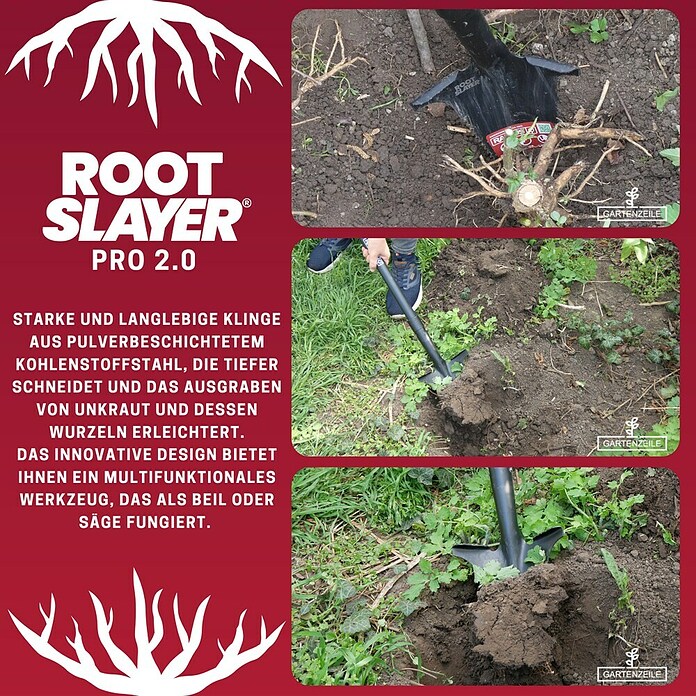 Root Slayer Rodespaten Pro (110 cm) | BAUHAUS