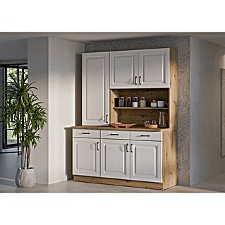 Stolarz-Lempert Buffetschrank Stina (Breite: 150 cm, Weiß)