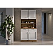 Stolarz-Lempert Buffetschrank Stina (Breite: 100 cm, Weiß) | BAUHAUS