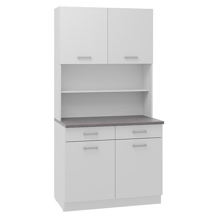 Stolarz-Lempert Buffetschrank Maria (Breite: 100 cm, Weiß) | BAUHAUS