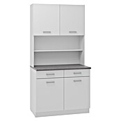 Stolarz-Lempert Buffetschrank Maria (Breite: 100 cm, Weiß) | BAUHAUS