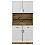 Stolarz-Lempert Buffetschrank Stina (Breite: 100 cm, Weiß) | BAUHAUS