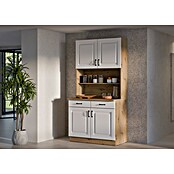 Stolarz-Lempert Buffetschrank Stina (Breite: 100 cm, Weiß) | BAUHAUS