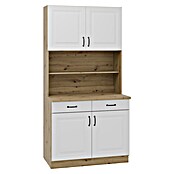 Stolarz-Lempert Buffetschrank Stina (Breite: 100 cm, Weiß) | BAUHAUS