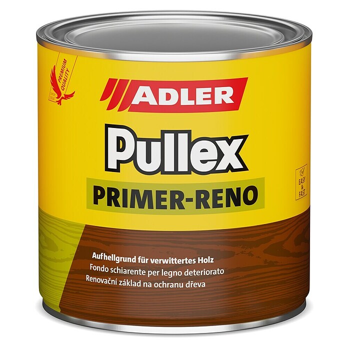 Adler Primer Reno Grundierung für verwittertes Holz (Lärche, 2,5 l) | BAUHAUS