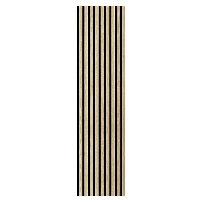 Akustikpaneel Light Oak (2 440 x 605 x 18 mm, Light Oak) | BAUHAUS
