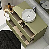 Artysan Conjunto de mueble de baño Harmony Top (Ancho: 100 cm, Verde cactus, 3 pzs.) | BAUHAUS