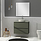 Artysan Conjunto de mueble de baño Harmony Top (Ancho: 80 cm, Verde musgo, 3 pzs.) | BAUHAUS