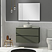 Artysan Conjunto de mueble de baño Harmony Top (Ancho: 100 cm, Verde musgo, 3 pzs.) | BAUHAUS