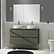 Artysan Conjunto de mueble de baño Harmony Top (Ancho: 120 cm, Verde musgo, 3 pzs.) | BAUHAUS