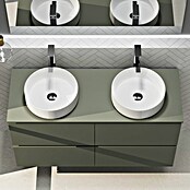 Artysan Conjunto de mueble de baño Harmony Top (Ancho: 120 cm, Verde musgo, 3 pzs.) | BAUHAUS