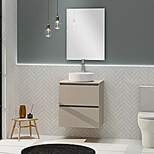 Artysan Conjunto de mueble de baño Harmony Top (Ancho: 60 cm, Visón, 3 pzs.)