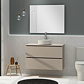 Artysan Conjunto de mueble de baño Harmony Top (Ancho: 100 cm, Visón, 3 pzs.)