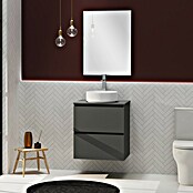 Artysan Conjunto de mueble de baño Harmony Top (Ancho: 60 cm, Gris oscuro, 3 pzs.) | BAUHAUS