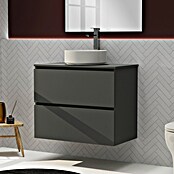 Artysan Conjunto de mueble de baño Harmony Top (Ancho: 80 cm, Gris oscuro, 3 pzs.) | BAUHAUS