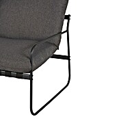 Conjunto de muebles Theodor (4 pzs., Acero/Poliéster, Antracita) | BAUHAUS