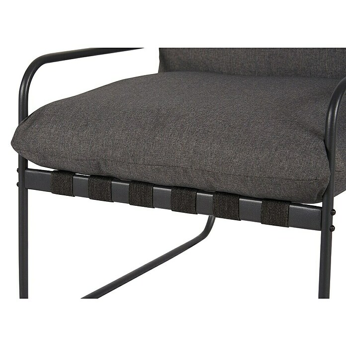 Conjunto de muebles Theodor (4 pzs., Acero/Poliéster, Antracita) | BAUHAUS