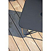 Conjunto de muebles Theodor (4 pzs., Acero/Poliéster, Antracita) | BAUHAUS
