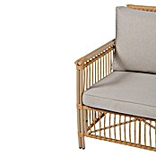 Conjunto de muebles Neel (4 pzs., Acero/Ratán sintético, Natural/Beige) | BAUHAUS
