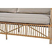Conjunto de muebles Neel (4 pzs., Acero/Ratán sintético, Natural/Beige) | BAUHAUS