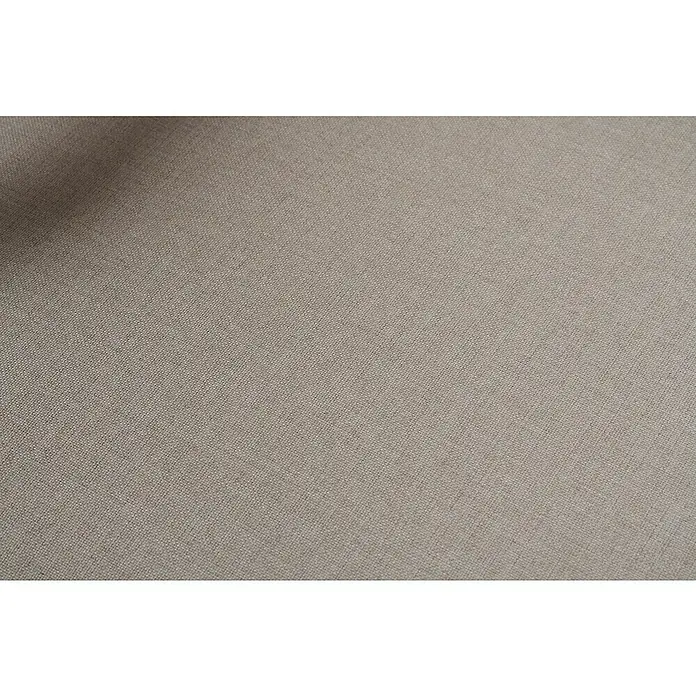 Conjunto de muebles Neel - 4 pzs., Acero/Ratán sintético, Natural/Beige - Primer plano de una tapicería de tela beige con una textura fina, ideal para muebles o textiles del hogar que irradian elegancia sencilla.\n