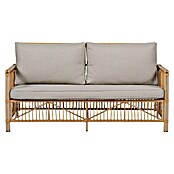 Conjunto de muebles Neel (4 pzs., Acero/Ratán sintético, Natural/Beige) | BAUHAUS
