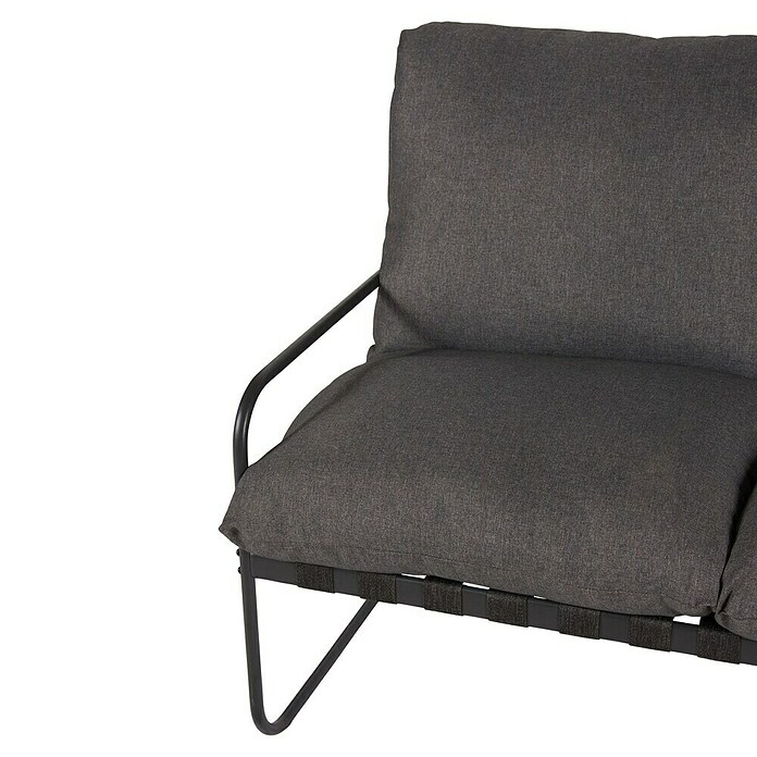 Conjunto de muebles Theodor (4 pzs., Acero/Poliéster, Antracita) | BAUHAUS