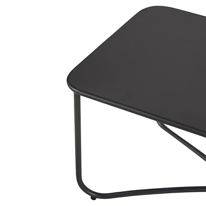 Conjunto de muebles Theodor (4 pzs., Acero/Poliéster, Antracita) | BAUHAUS