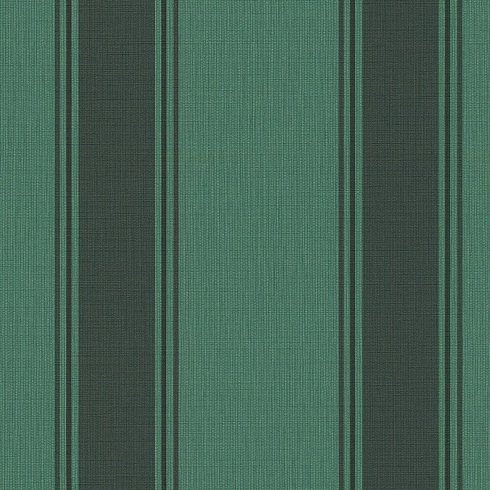 A.S. Création Metropolitan Stories Vliestapete Streifen (Grün/Schwarz, Streifen, 10,05 x 0,53 m) | BAUHAUS