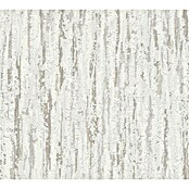 A.S. Création Vliestapete Putzstruktur (Weiß/Beige, Uni, L x B: 10,05 x 0,53 m) | BAUHAUS