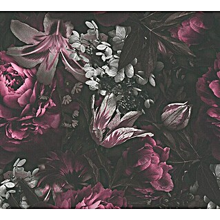 A.S. Création 3D-Designpanel pop.up (Blumenbouquet, Violett, B x H: 52 cm x 2,5 m)