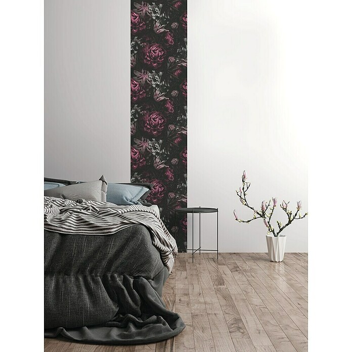 A.S. Création 3D-Designpanel pop.up (Blumenbouquet, Violett, B x H: 52 cm x 2,5 m) | BAUHAUS