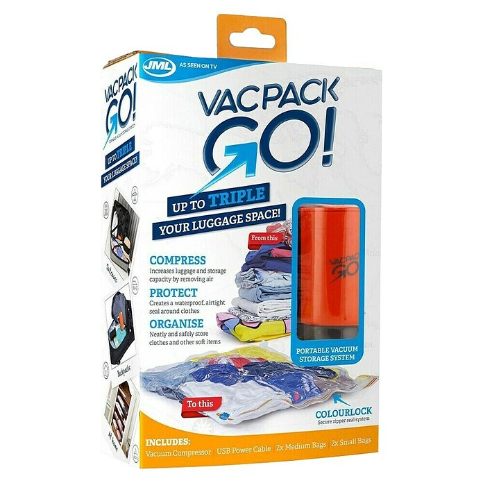 Bolsa de vacío VacPack GO! Pack inicial (6 pzs.) | BAUHAUS