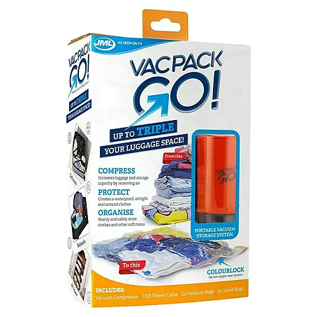 Bolsa de vacío VacPack GO! Pack inicial