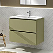 Artysan Conjunto de mueble de baño Harmony (Ancho: 80 cm, Verde cactus, 3 pzs.) | BAUHAUS
