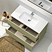 Artysan Conjunto de mueble de baño Harmony (Ancho: 100 cm, Verde cactus, 3 pzs.) | BAUHAUS