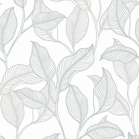 Papel pintado Vegetal Hojas