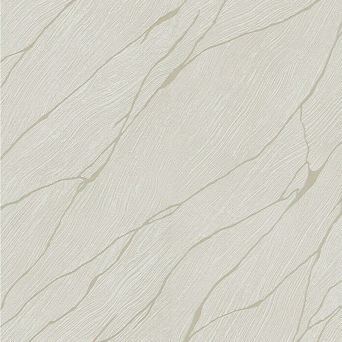 Papel pintado Texturado Mármol (Blanco, Efecto piedra, 10 x 0,53 m) | BAUHAUS