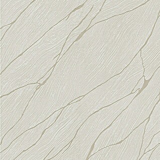 Papel pintado Texturado Mármol (Blanco, Efecto piedra, 10 x 0,53 m)