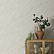 Papel pintado Texturado Mármol (Blanco, Efecto piedra, 10 x 0,53 m) | BAUHAUS