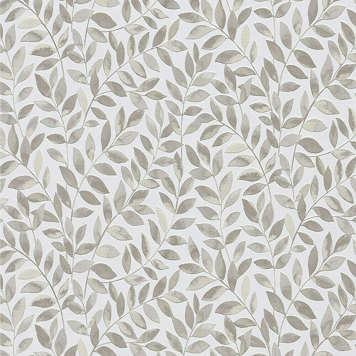Papel pintado Hojas Vegetal (Marrón, Floral, 10 x 0,53 m) | BAUHAUS