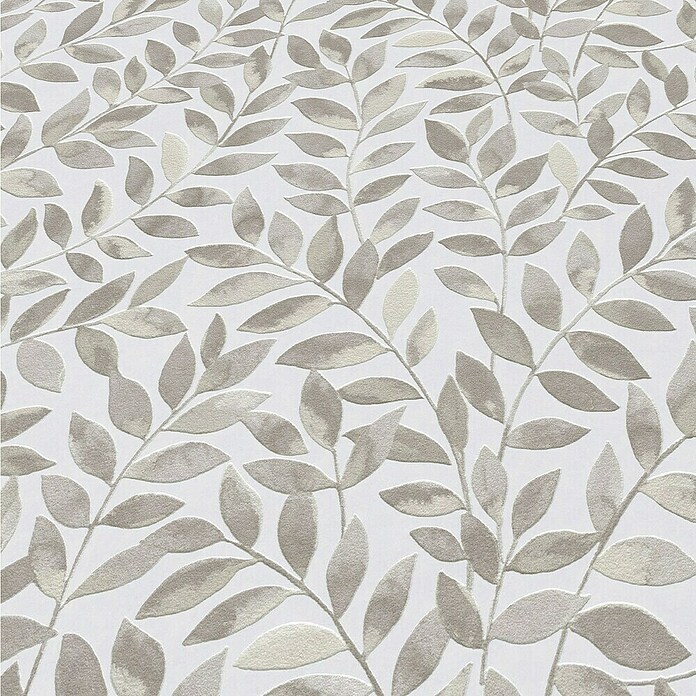 Papel pintado Hojas Vegetal (Marrón, Floral, 10 x 0,53 m) | BAUHAUS
