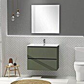 Artysan Conjunto de mueble de baño Harmony (Ancho: 80 cm, Verde musgo, 3 pzs.) | BAUHAUS