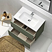 Artysan Conjunto de mueble de baño Harmony (Ancho: 80 cm, Verde musgo, 3 pzs.) | BAUHAUS
