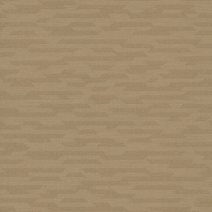 Papel pintado Texturado Geométrico (Marrón, Gráfico, 10 x 0,53 m) | BAUHAUS