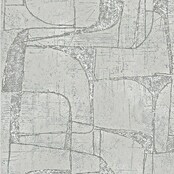 Marburg Papel pintado de vellón Geométrico Cuadrado (Gris, Gráfico, 10 x 0,53 m) | BAUHAUS