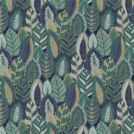 Papel pintado Hojas