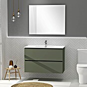 Artysan Conjunto de mueble de baño Harmony (Ancho: 100 cm, Verde musgo, 3 pzs.) | BAUHAUS