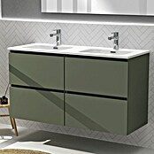Artysan Conjunto de mueble de baño Harmony (Ancho: 120 cm, Verde musgo, 3 pzs.) | BAUHAUS